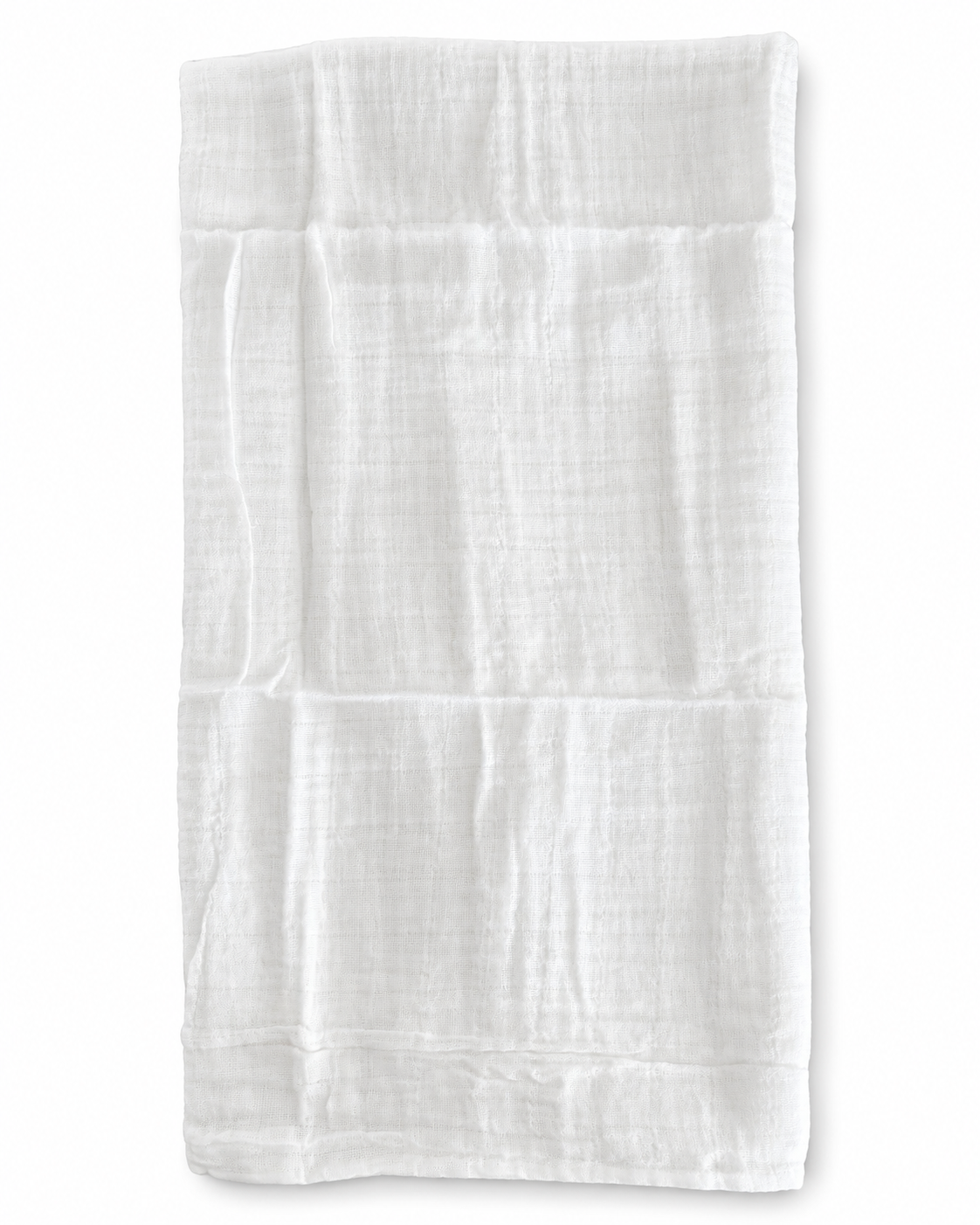 Manta muselina blanche