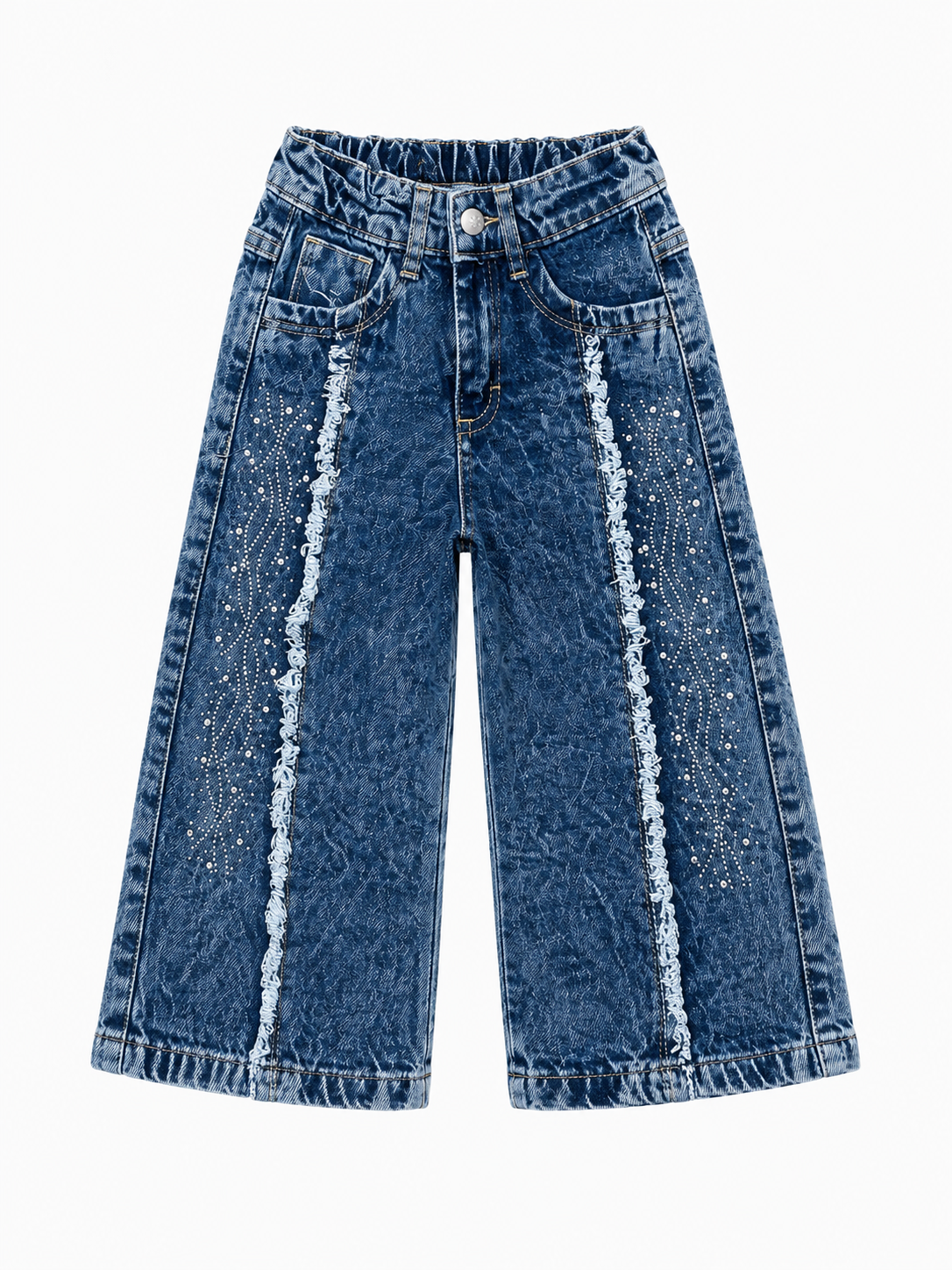 Jean con brillos | Azul