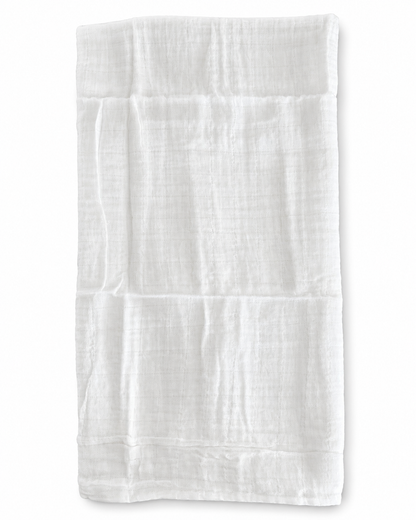 Manta muselina blanche