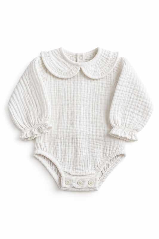 Body con volados | blanco