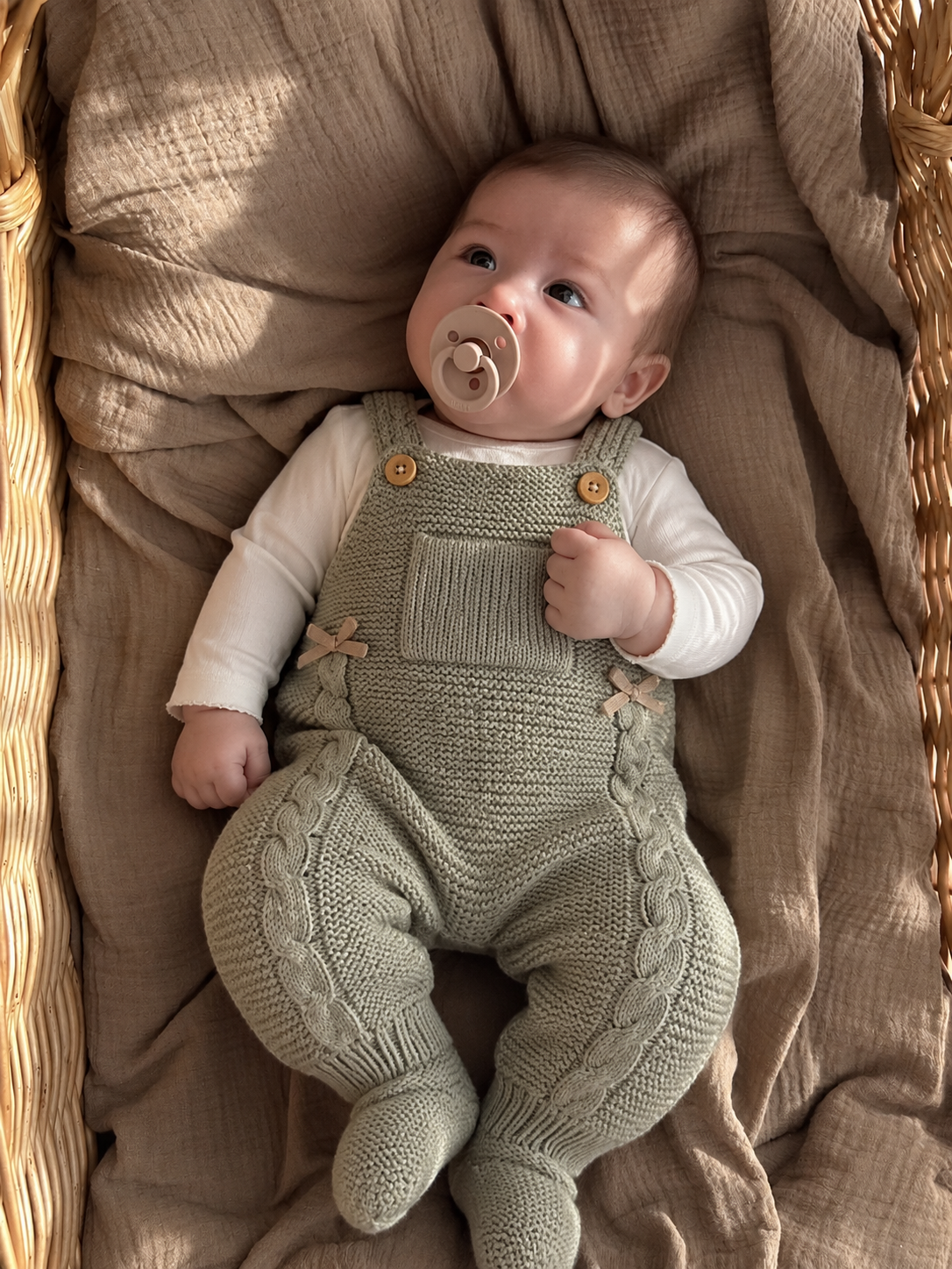 Knitted romper